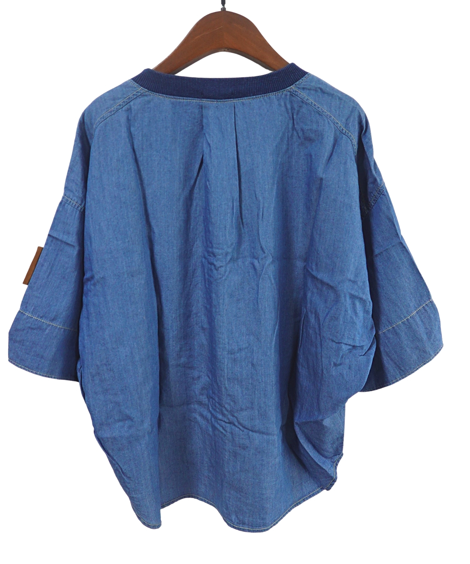 mercibeaucoup x Lee 牛仔短袖衫背面 女