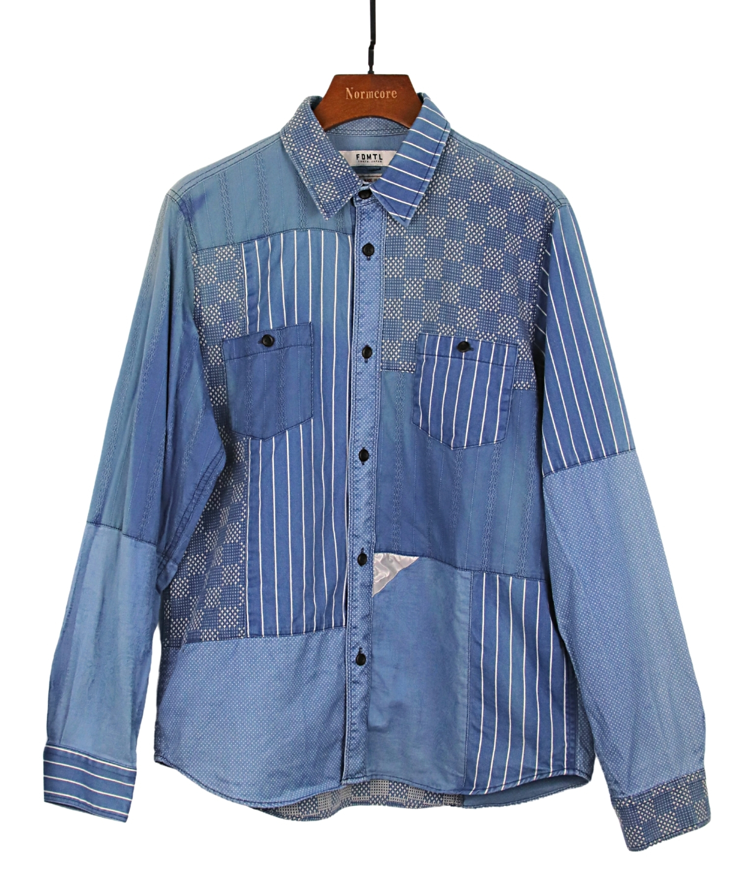 FDMTL 長袖デニムシャツ-1