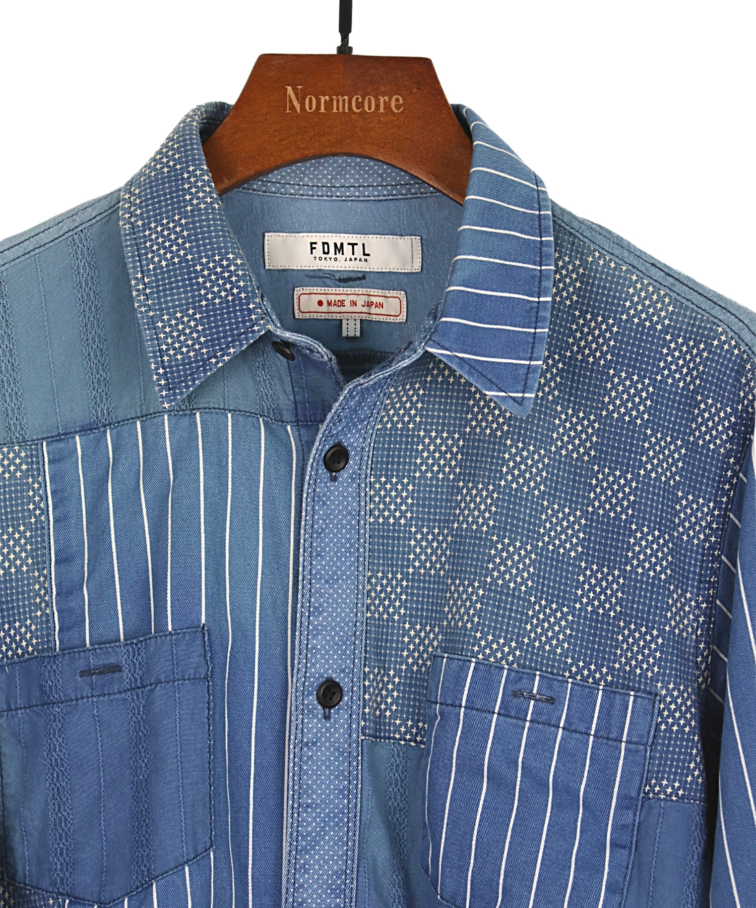 FDMTL 長袖デニムシャツ-3